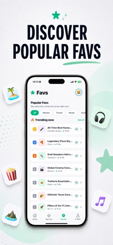 Favs - Favorites & Wishlists screenshot