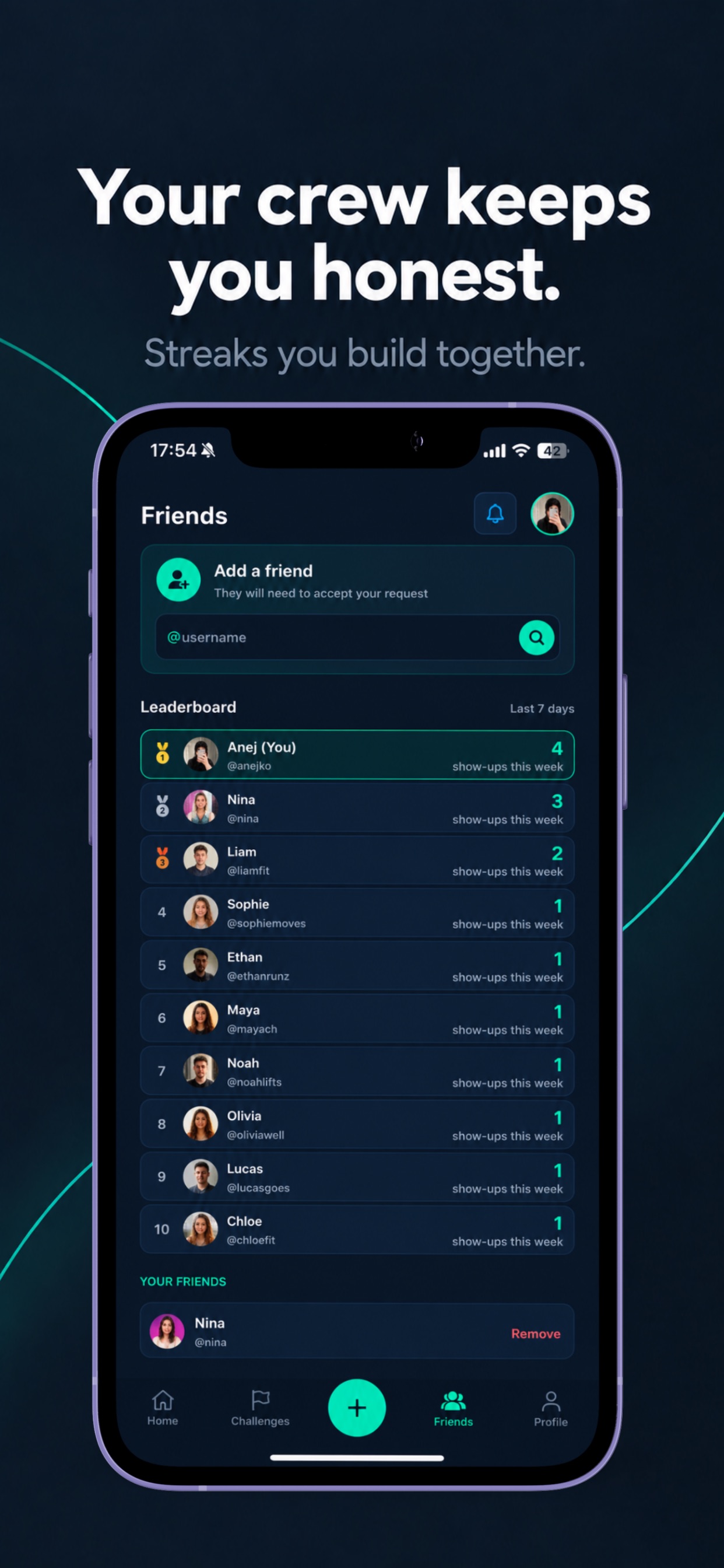 Screenshot 4 of ShowUp - Habit Challenges