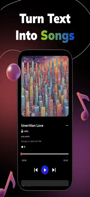 Laify: AI Song & Music Maker screenshot 2