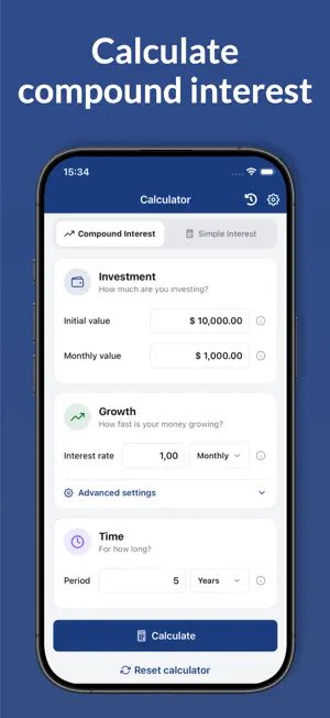 Compound Interest - Investyno screenshot 1