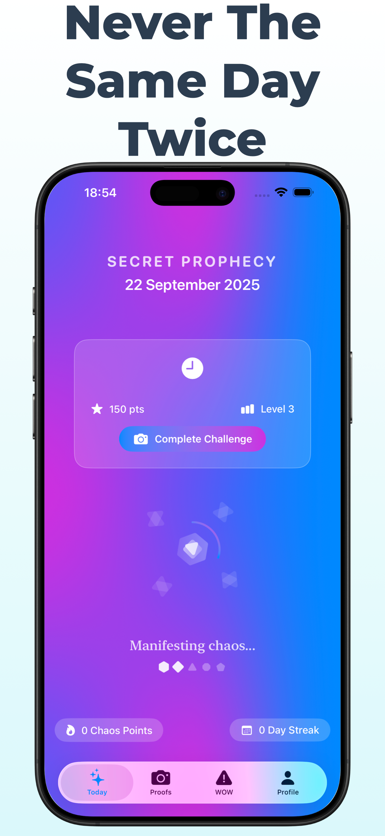 Secret Prophecy: Bucket List