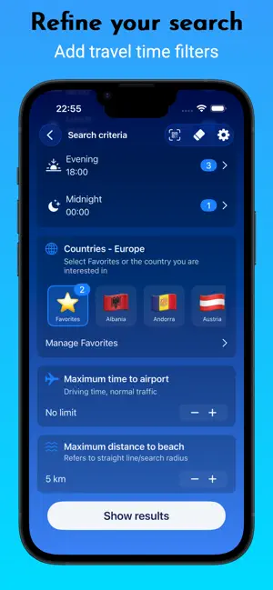 BlueScore: Smart Trips screenshot 4