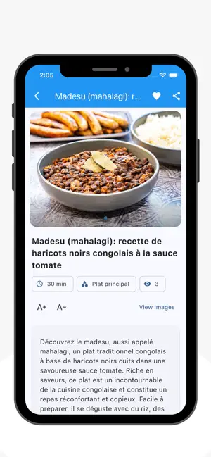 Congo Recettes screenshot 4