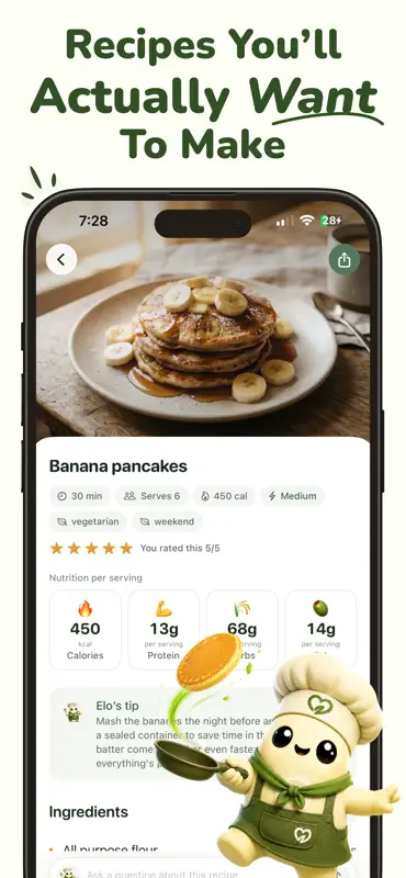 Elo: Meal Planner screenshot 4 of 5