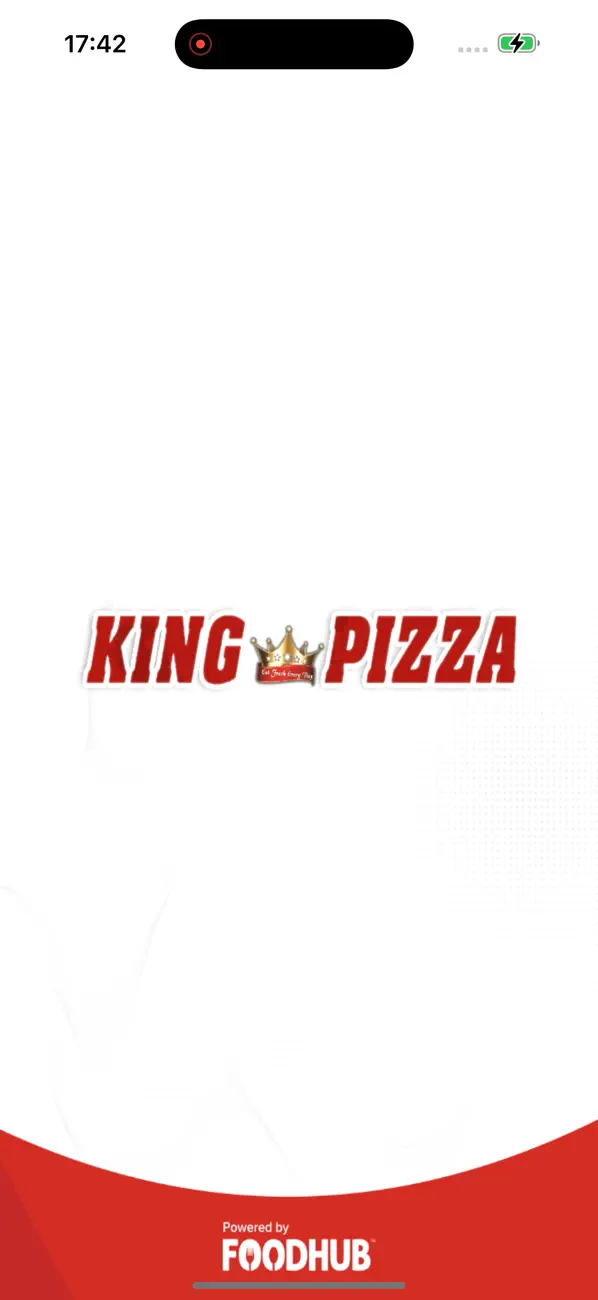 Screenshot #1 pour King Pizza Widnes