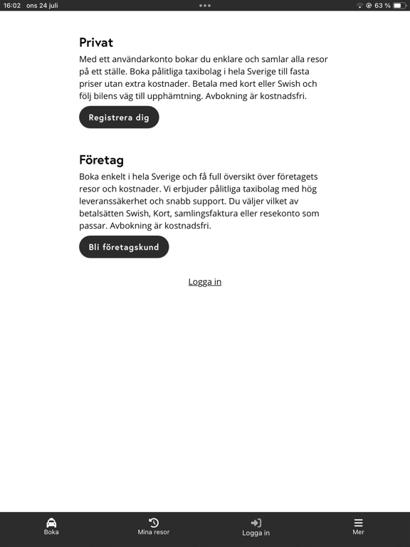 Screenshot #6 pour Växjo Taxi