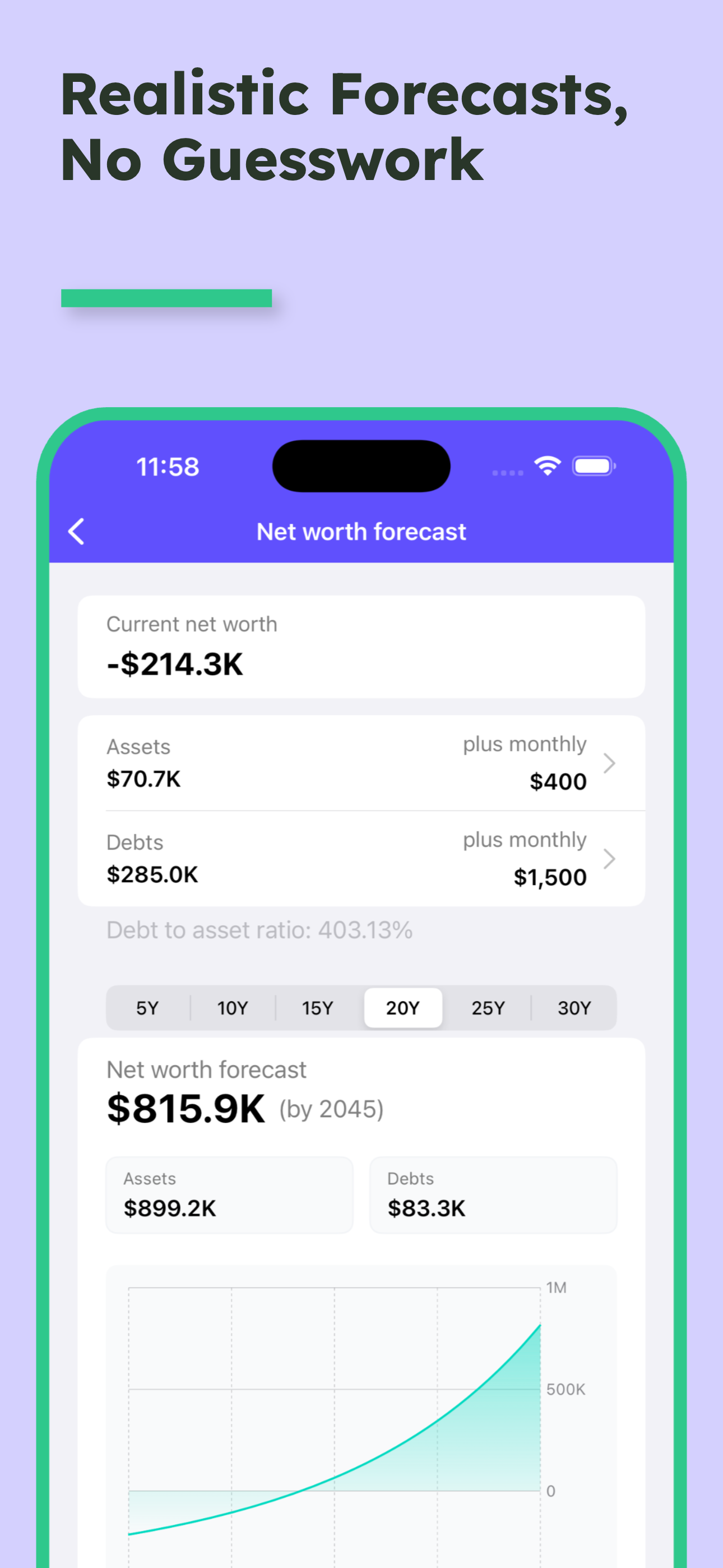 Plan, forecast & build Wealth screenshot 3
