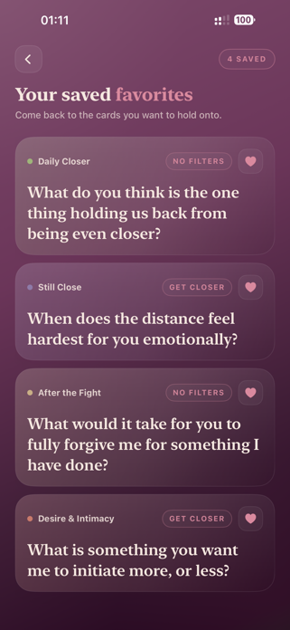Between Us : Couples Questions Screenshot 4 of 5
