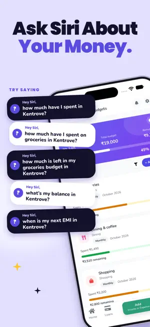 Kentrove : Expense Tracker screenshot 2