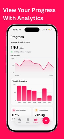 ProteinBuddy: Calorie Tracker Screenshot 4 of 7