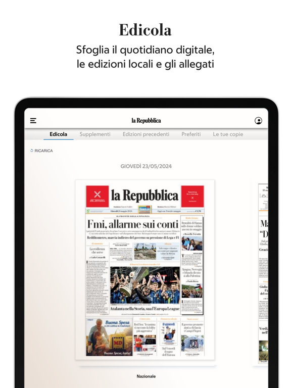 Screenshot #5 pour la Repubblica - news online