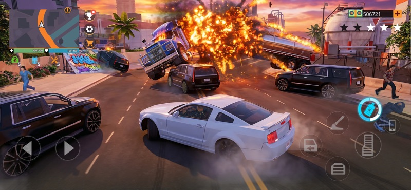 Sin Streets: Mundo Abierto RPG screenshot 3