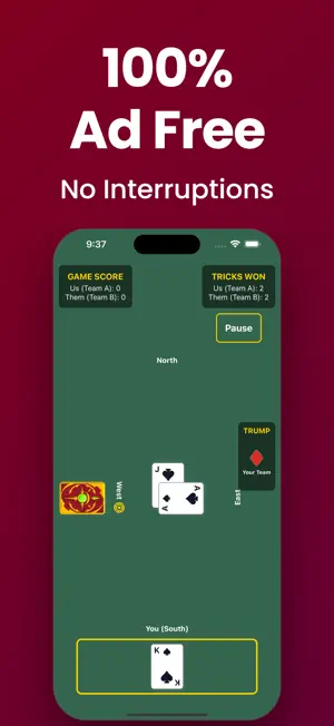 Just Euchre screenshot 2