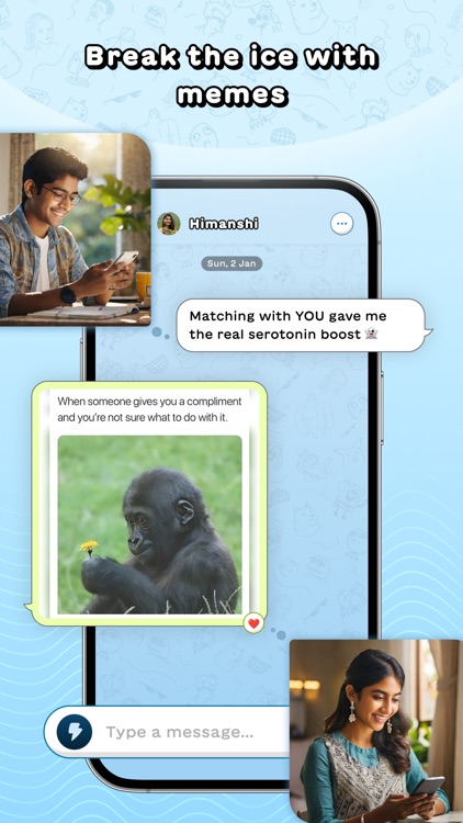 Schmooze Dating: Memes & Match screenshot-4