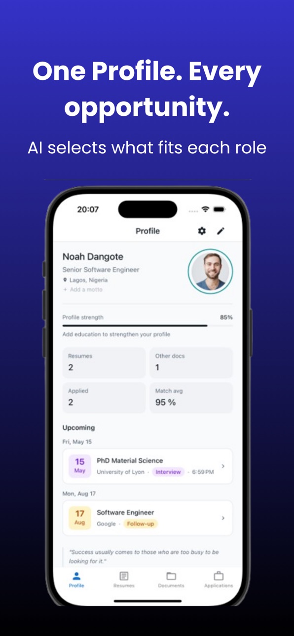 iPhone screenshot