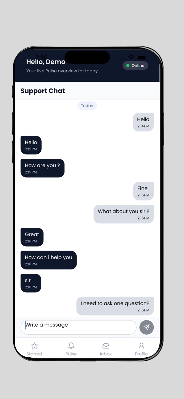 iPhone screenshot
