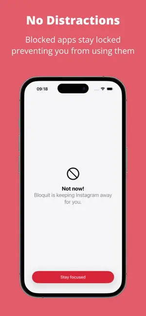 Bloquit: Block Distractions screenshot 4