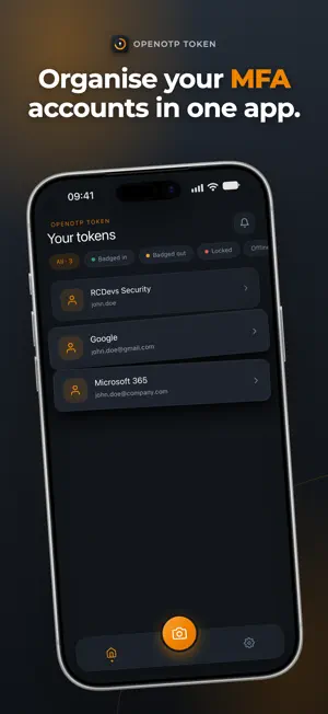 OpenOTP Token screenshot 1