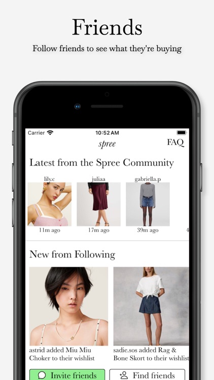 Spree - a fashion community screenshot-3