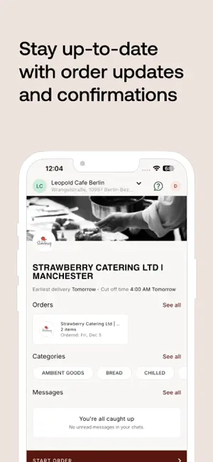 Strawberry Catering screenshot 3