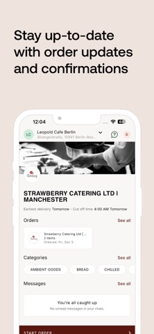 Strawberry Catering screenshot