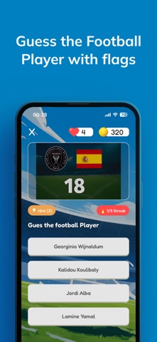 Football Quiz - Tiki Taka iPhone screenshot