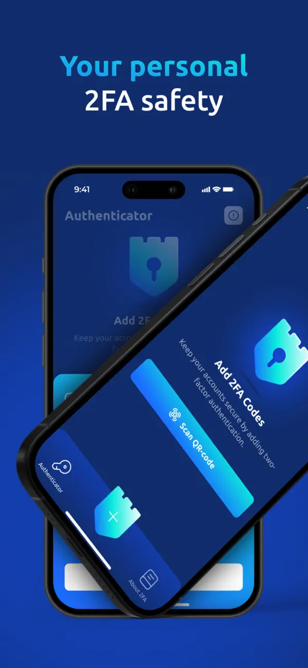 #1. Authenticator - Two Factor App (iOS) Ved: Janko Bilyk
