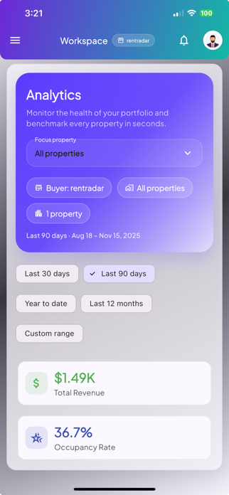 Rent Radar Admin Screenshot 8 of 10
