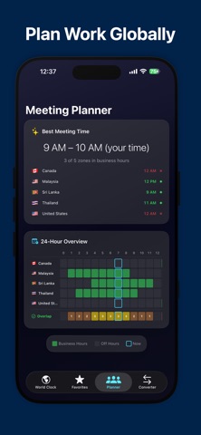 Chronometer : World Clock Screenshot 5 of 7