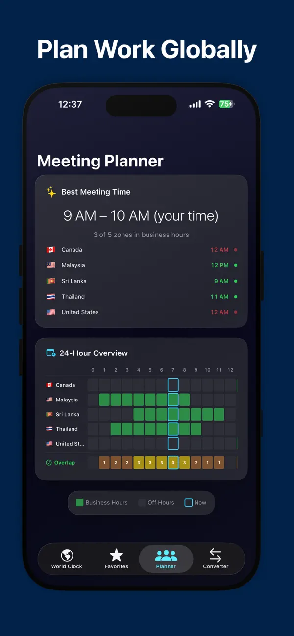 Chronometer : World Clock Screenshot 5