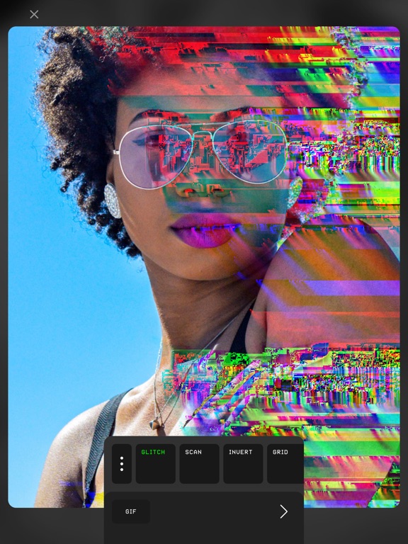 Screenshot #4 pour Glitché: Éditeur photo vidéo