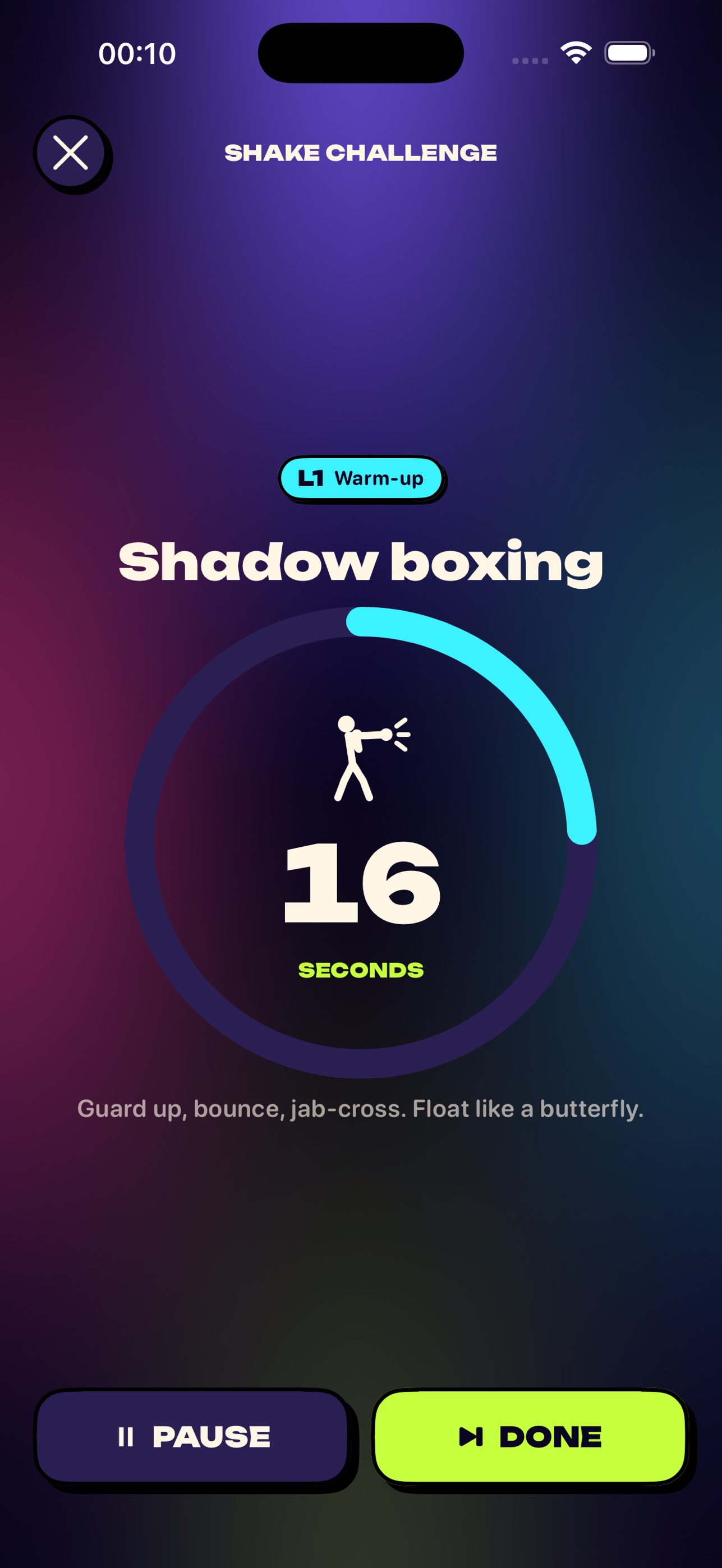 Screenshot 3 of MoveBall: Shake & Sweat