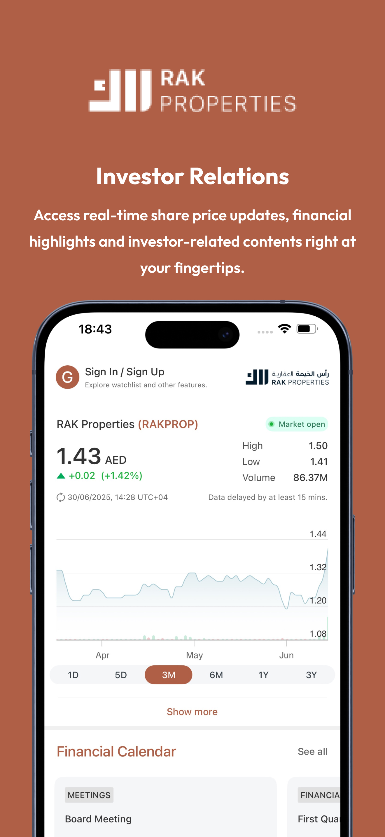 RAK Properties IR