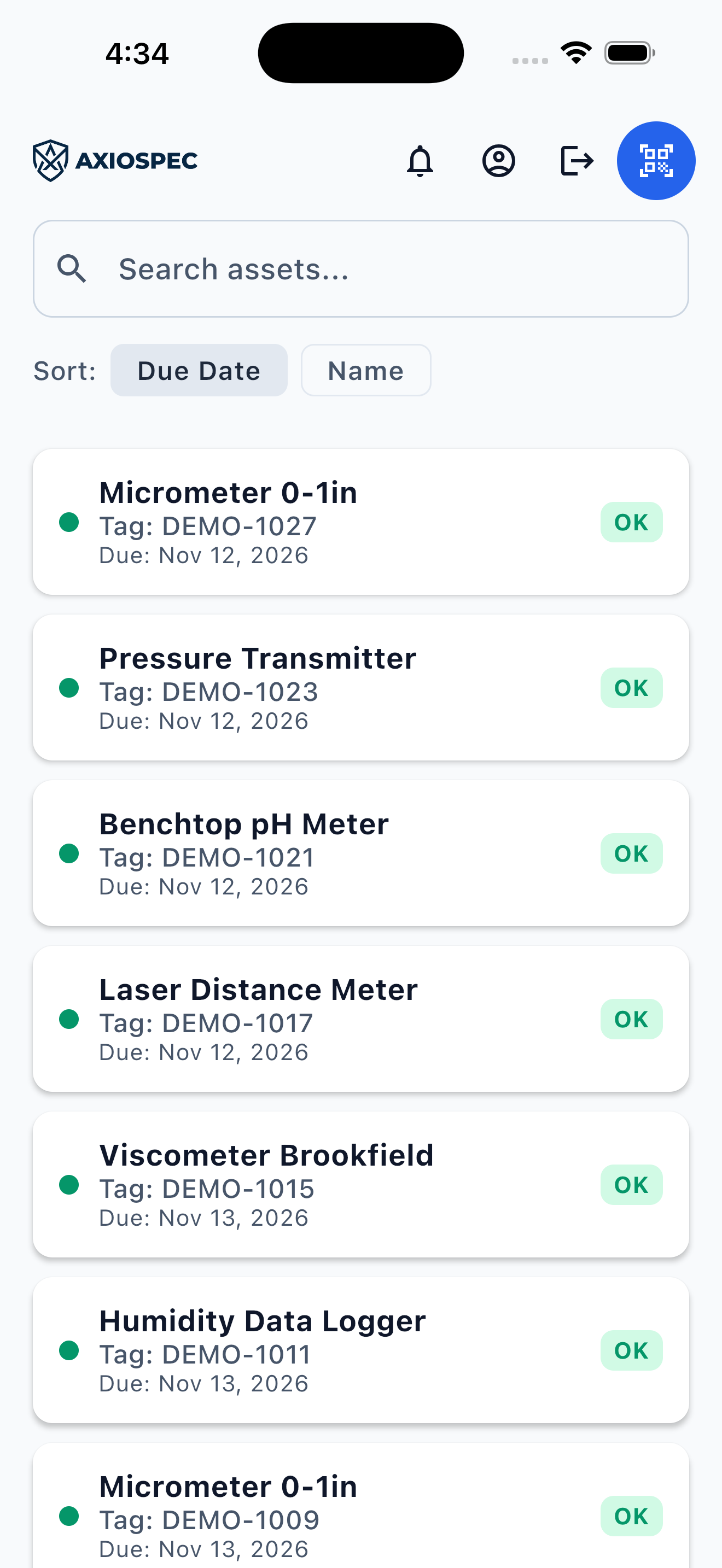 Axiospec screenshot 3