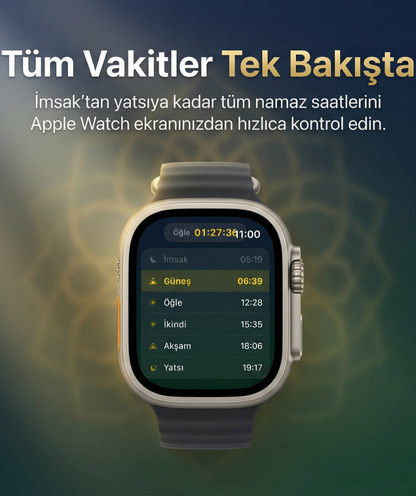 Ezan Vakti & Namaz Takibi
