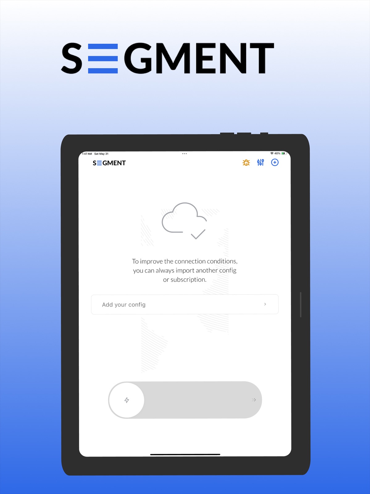 Segment VPN ipad screenshot 2
