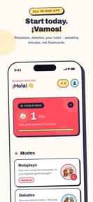 Vamos Speak - Learn Spanish AI screenshot