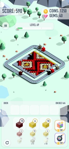 Mosaic Shooter: Color Puzzle screenshot 1