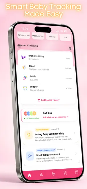 Baby Tracker: Newborn Care Log screenshot 4