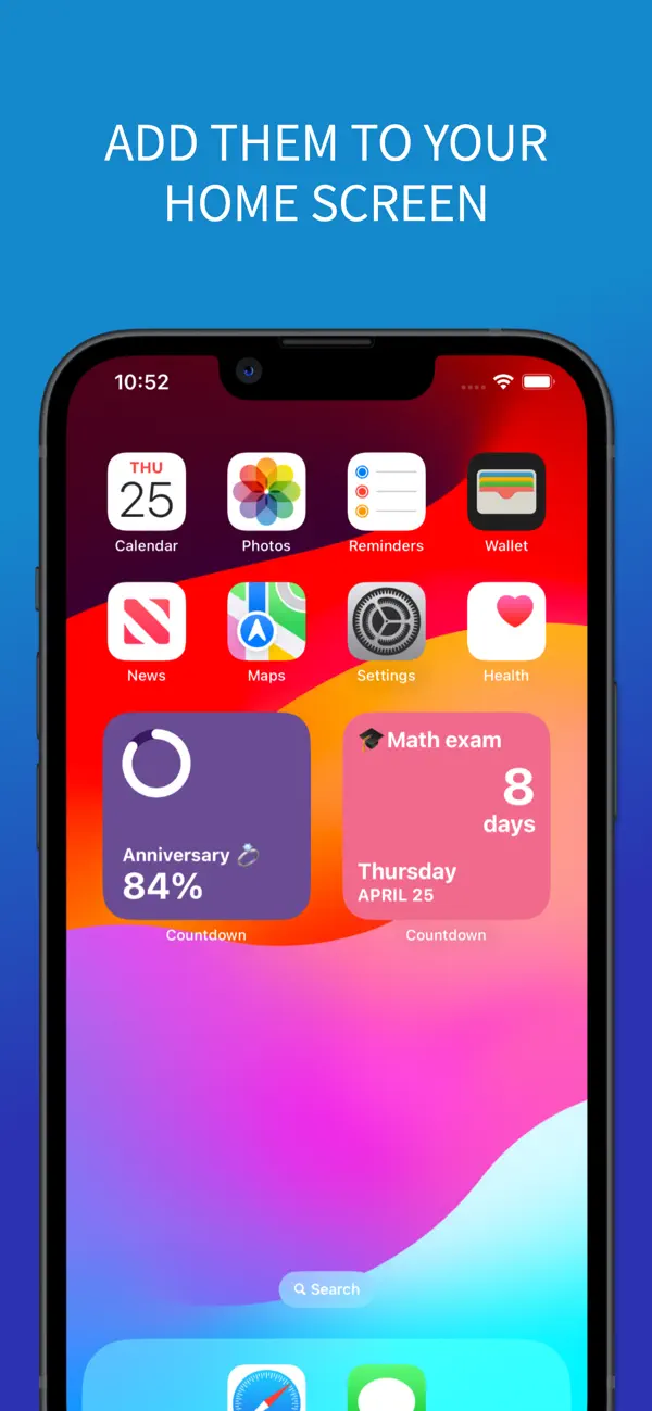 #2. Countdown · Event Timer (iOS) De: Arturo Gutierrez