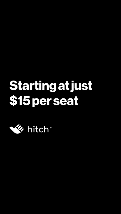 Hitch - City-to-City Rideshare Screenshot