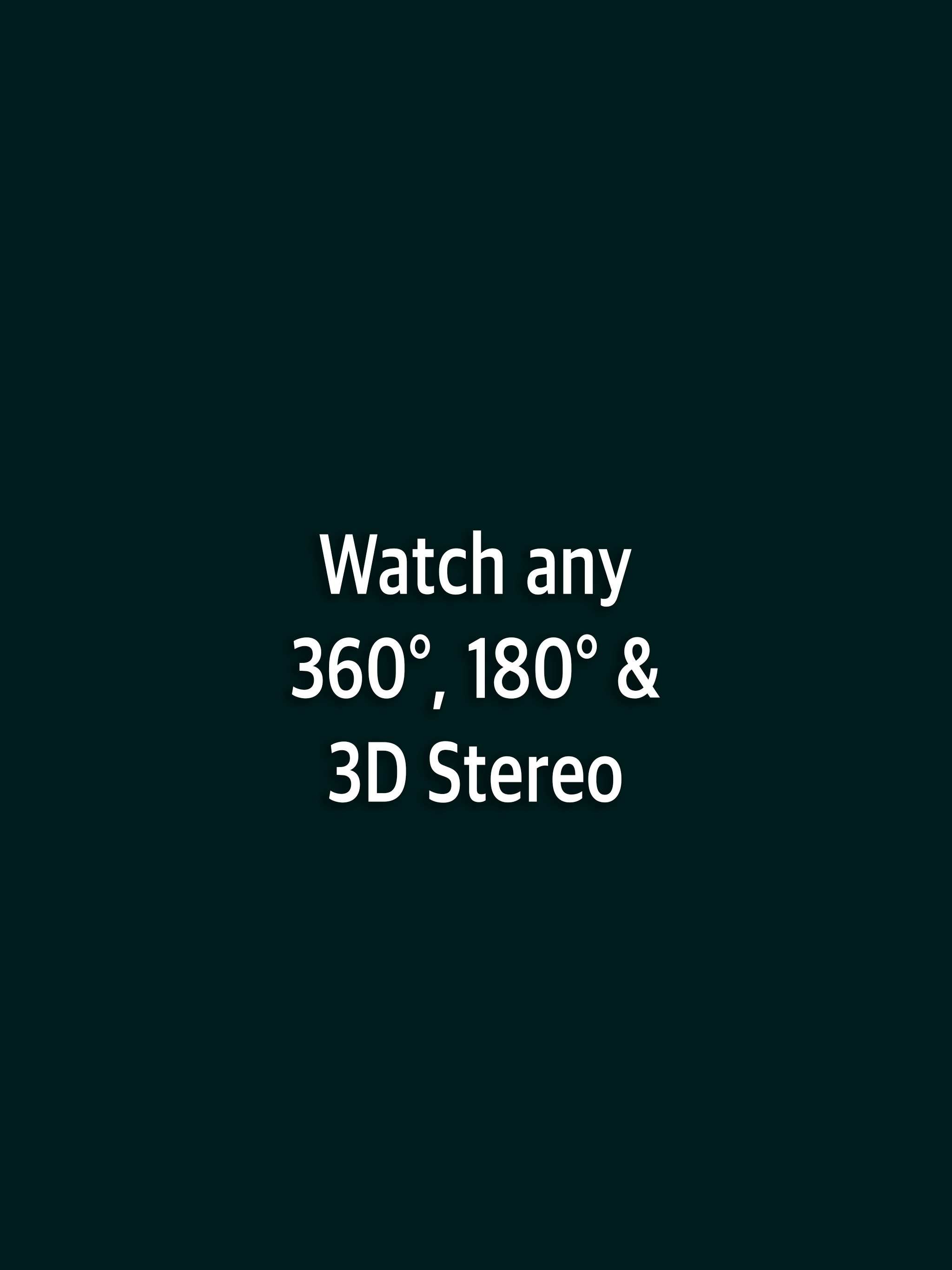 Simple 360 VR Media Player App