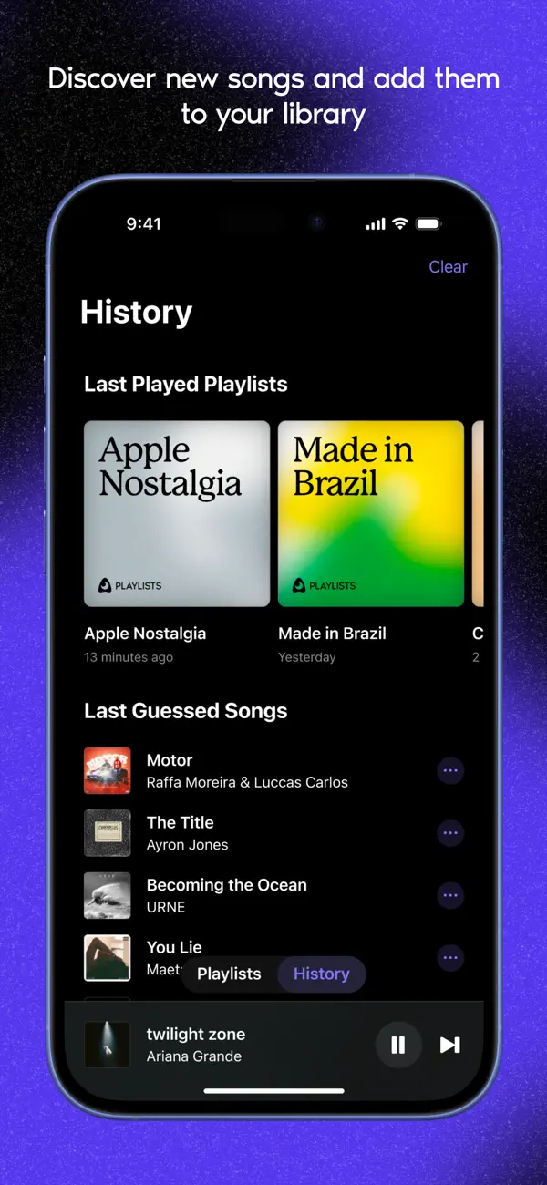 Screenshot #3 pour SongCapsule Quiz