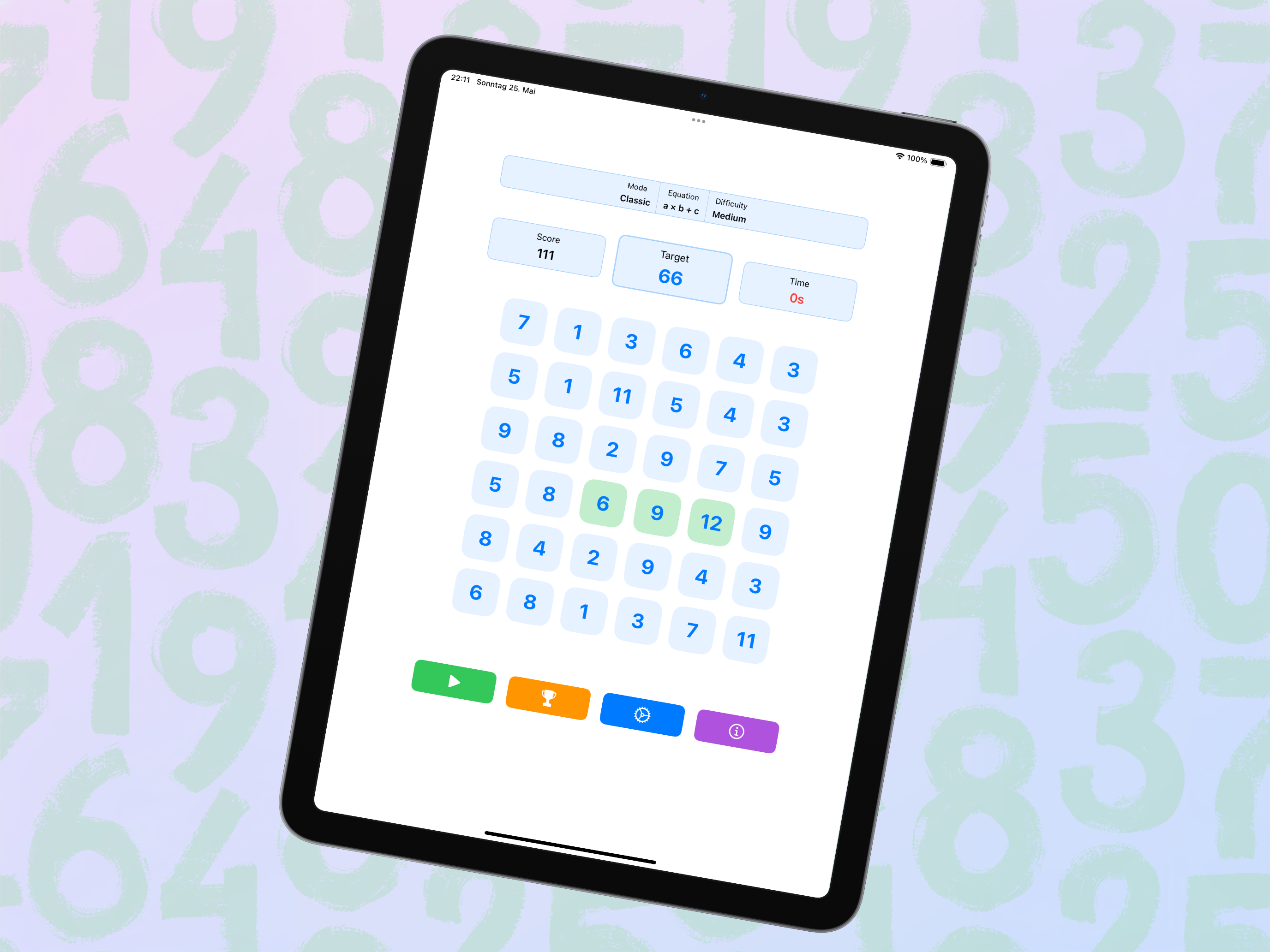 Trios Math Puzzle