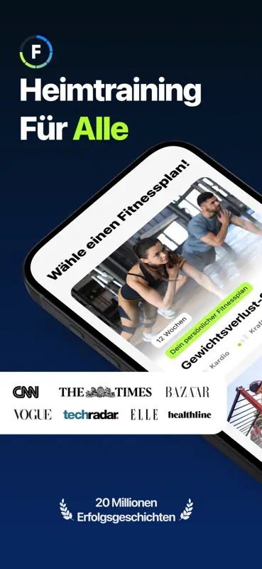 Fitify: Entrenamientos, planes screenshot 1 of 8