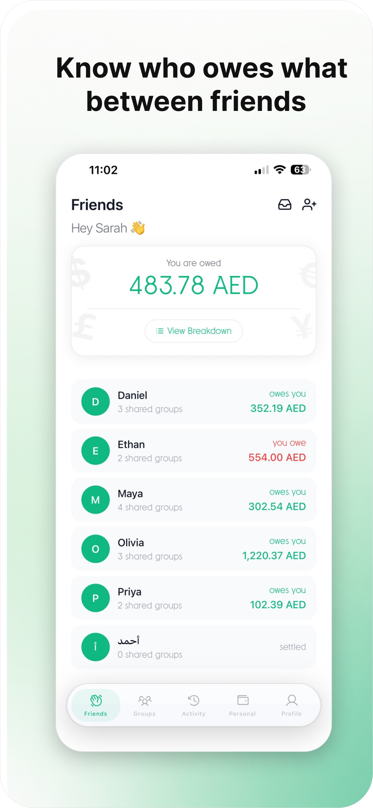 EvenTab screenshot 8