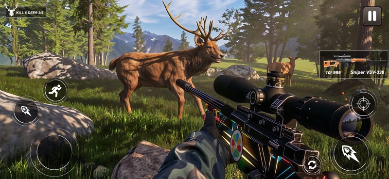 Deer juegos de caza simulador screenshot 1
