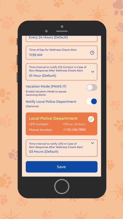 Safety Check Ins, Paws QuiVive screenshot-5