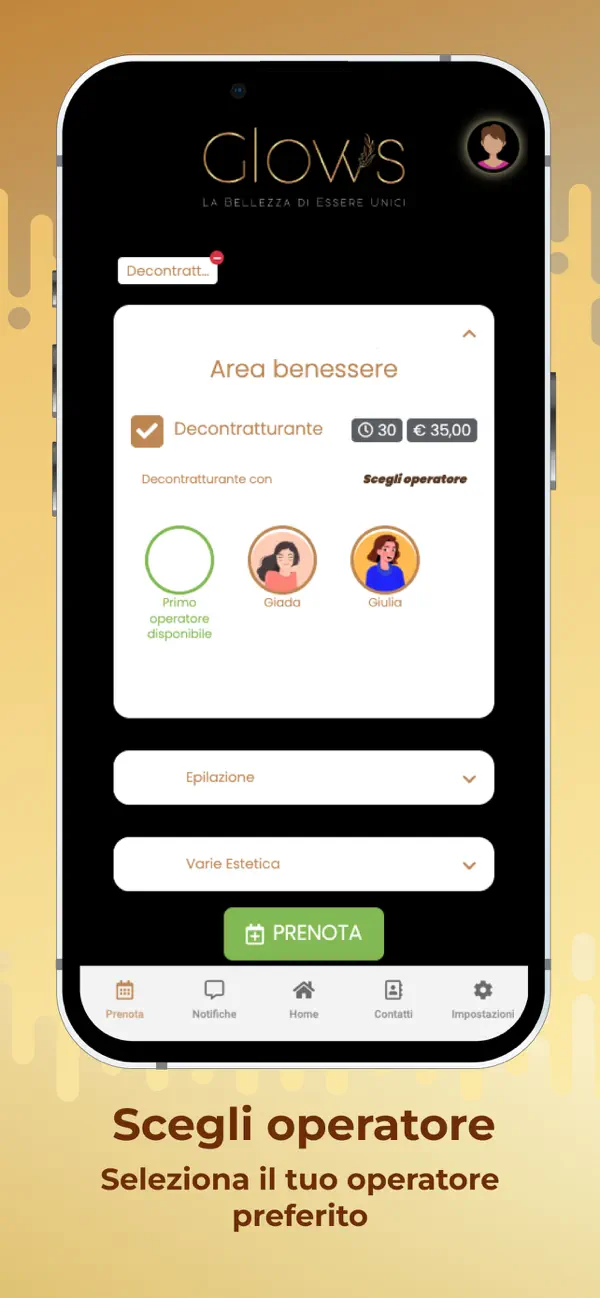 Screenshot #3 pour Glows salone di bellezza