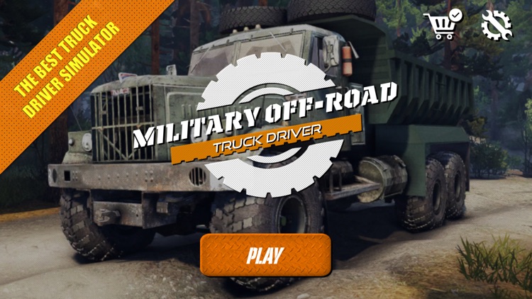 Military Offroad Truck Driver screenshot-0
